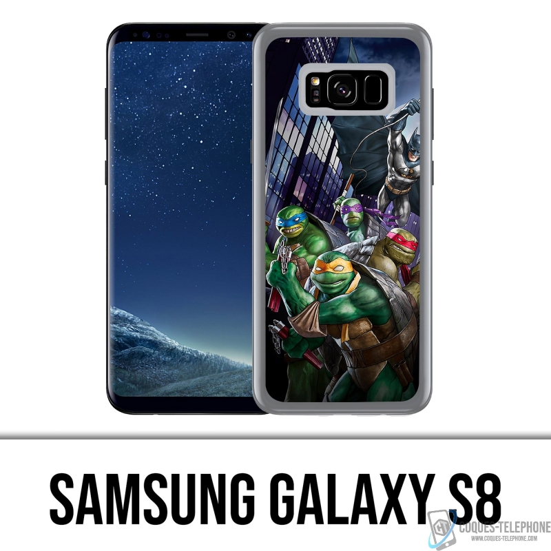Coque Samsung Galaxy S8 - Batman Vs Tortues Ninja