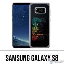 Samsung Galaxy S8 Case - Tägliche Motivation