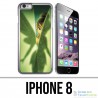 Coque iPhone 8 - Fée Clochette Feuille