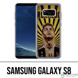 Custodia per Samsung Galaxy S8 - Poster Ronaldo Juventus