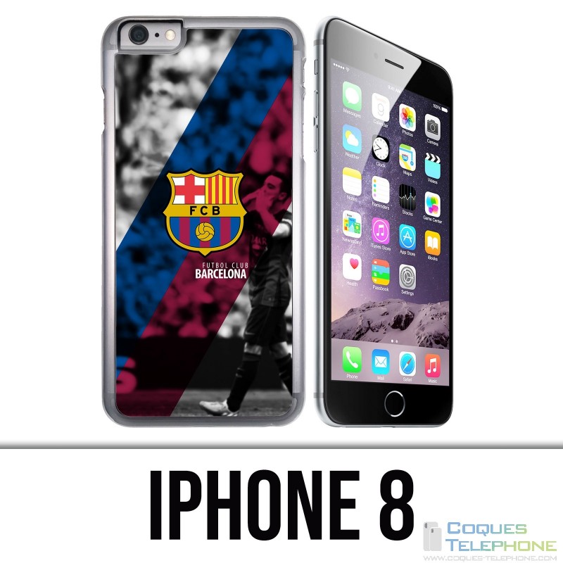 Coque iPhone 8 - Football Fcb Barca