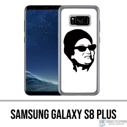 Custodia per Samsung Galaxy S8 Plus - Oum Kalthoum Nero Bianco
