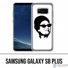 Samsung Galaxy S8 Plus Case - Oum Kalthoum Schwarz Weiß