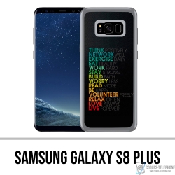 Funda Samsung Galaxy S8 Plus - Motivación diaria