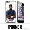 Coque iPhone 8 - Football France Pogba Dessin