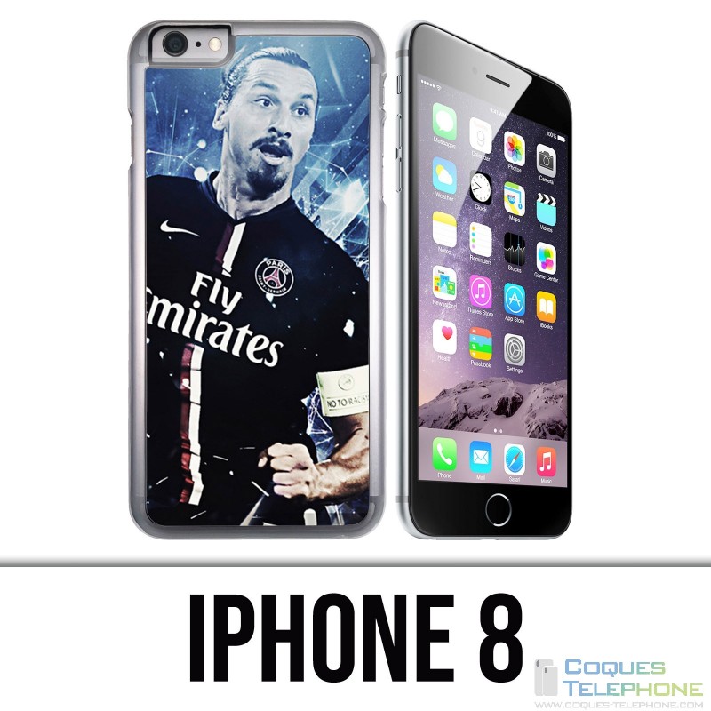 IPhone 8 case - Football Zlatan Psg