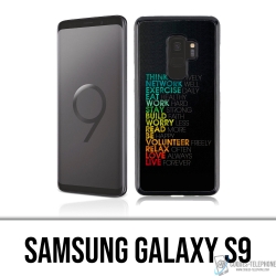 Samsung Galaxy S9 Case - Tägliche Motivation