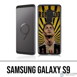 Samsung Galaxy S9 Case - Ronaldo Juventus Poster