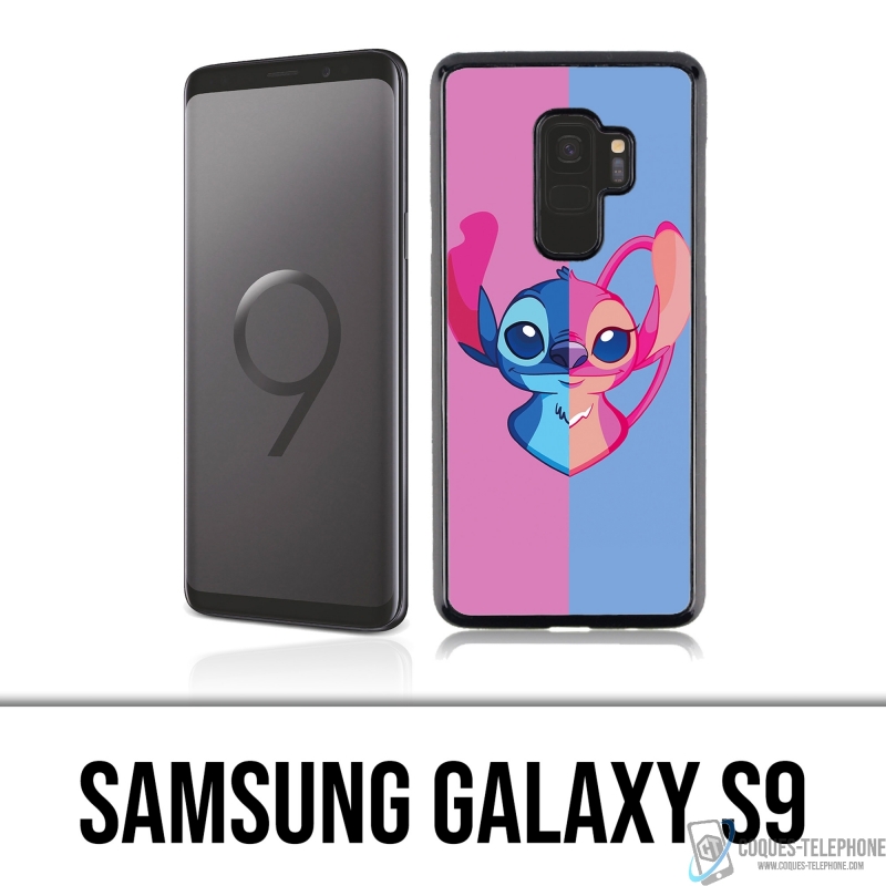 Custodia per Samsung Galaxy S9 - Stitch Angel Heart Split