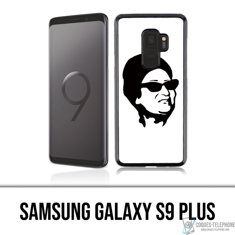 Coque Samsung Galaxy S9 Plus - Oum Kalthoum Noir Blanc