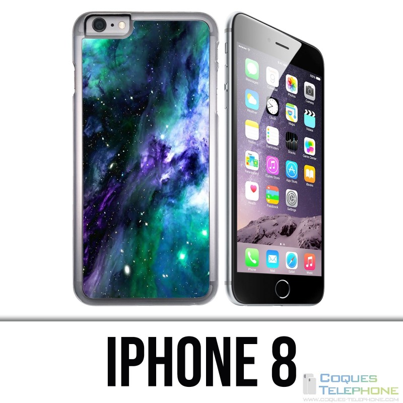 IPhone 8 Hülle - Blaue Galaxie