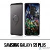 Funda para Samsung Galaxy S9 Plus - Batman Vs Teenage Mutant Ninja Turtles