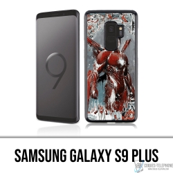 Custodia per Samsung Galaxy S9 Plus - Iron Man Comics Splash