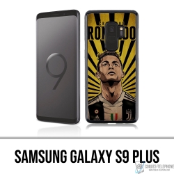 Coque Samsung Galaxy S9 Plus - Ronaldo Juventus Poster