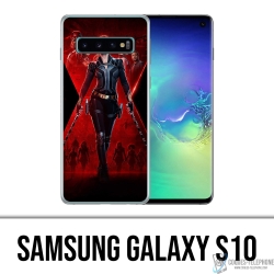 Samsung Galaxy S10 Case - Black Widow Poster