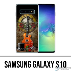 Coque Samsung Galaxy S10 - Guns N Roses Guitare