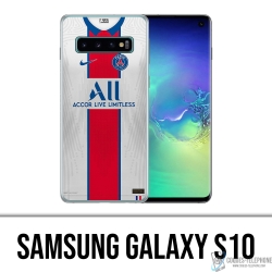 Custodia per Samsung Galaxy S10 - Maglia PSG 2021