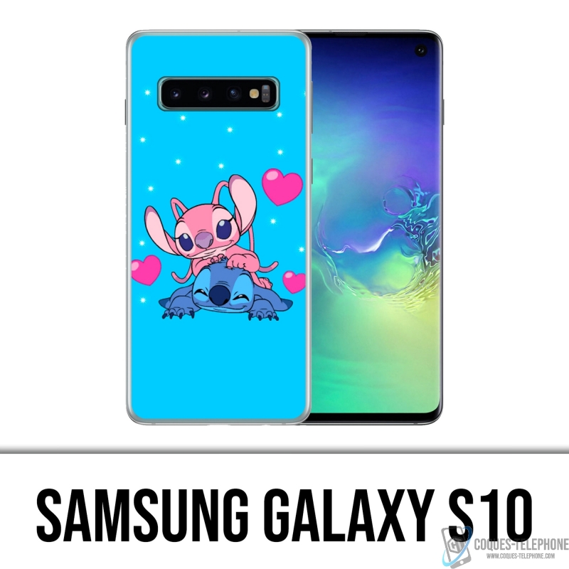 Samsung Galaxy S10 case - Stitch Angel Love