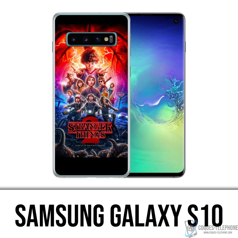 Coque Samsung Galaxy S10 - Stranger Things Poster