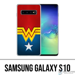 Custodia per Samsung Galaxy S10 - Wonder Woman Logo