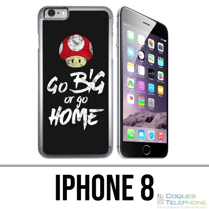 Custodia per iPhone 8 - Go Big Or Go Home Bodybuilding
