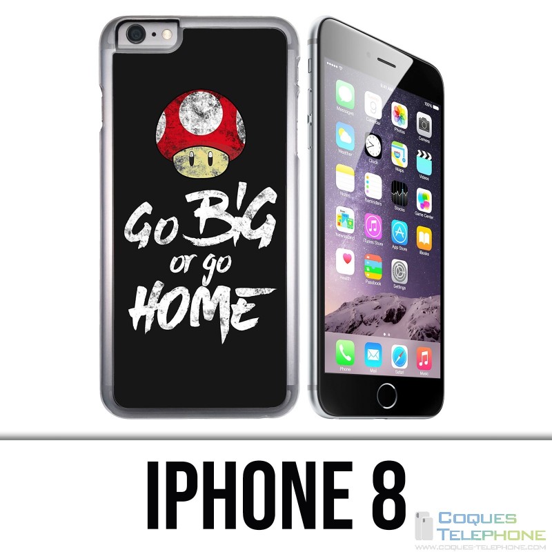 IPhone 8 Case - Go Big Or Go Home Bodybuilding