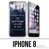 Funda iPhone 8 - Las cosas buenas son salvajes y gratis