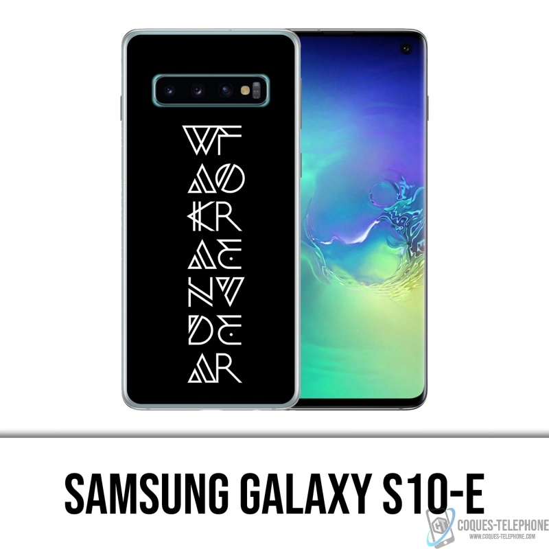 Custodia per Samsung Galaxy S10e - Wakanda Forever