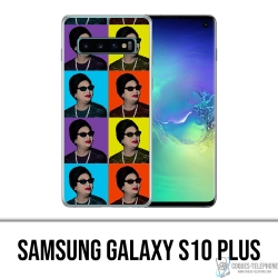 Samsung Galaxy S10 Plus Case - Oum Kalthoum Colors