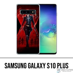 Samsung Galaxy S10 Plus Case - Black Widow Poster