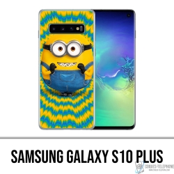 Samsung Galaxy S10 Plus Case - Minion aufgeregt