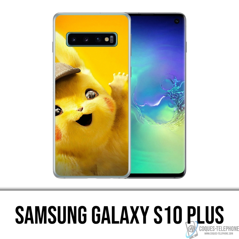 Coque Samsung Galaxy S10 Plus - Pikachu Detective