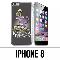 Custodia per iPhone 8 - Pokémon Re Hakuna Rattata
