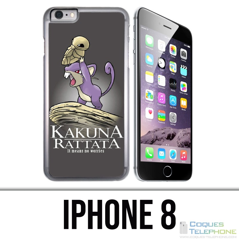 IPhone 8 Case - Hakuna Rattata Pokémon Lion King