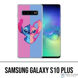 Custodia per Samsung Galaxy S10 Plus - Stitch Angel Heart Split