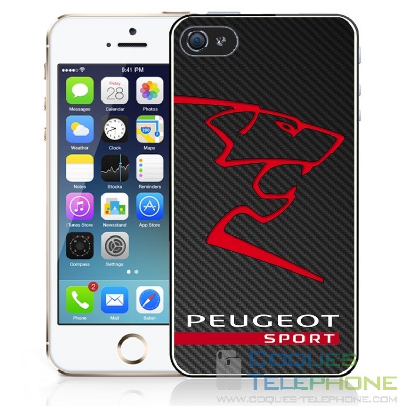 Coque téléphone Peugeot Sport - Logo
