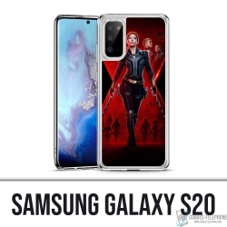 Samsung Galaxy S20 Case - Black Widow Poster