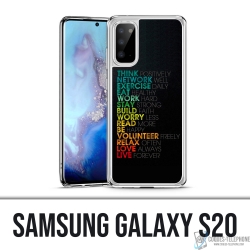 Samsung Galaxy S20 Case - Tägliche Motivation