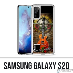 Coque Samsung Galaxy S20 - Guns N Roses Guitare
