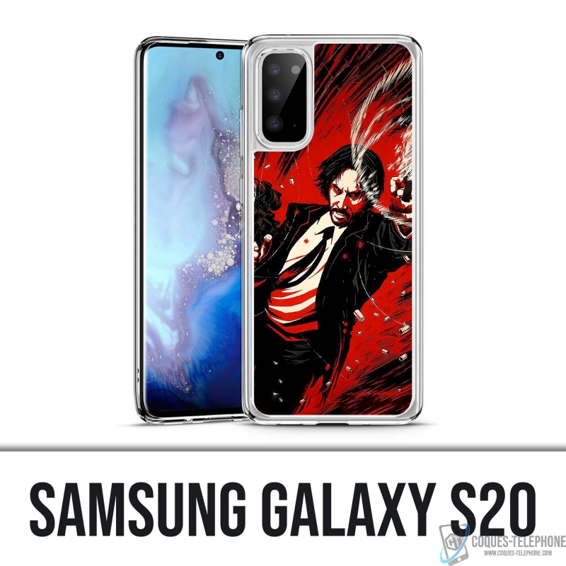 Custodia per Samsung Galaxy S20 - John Wick Comics