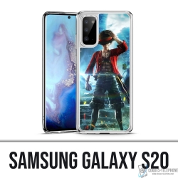 Coque Samsung Galaxy S20 - One Piece Luffy Jump Force