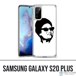 Funda Samsung Galaxy S20 Plus - Oum Kalthoum Negro Blanco