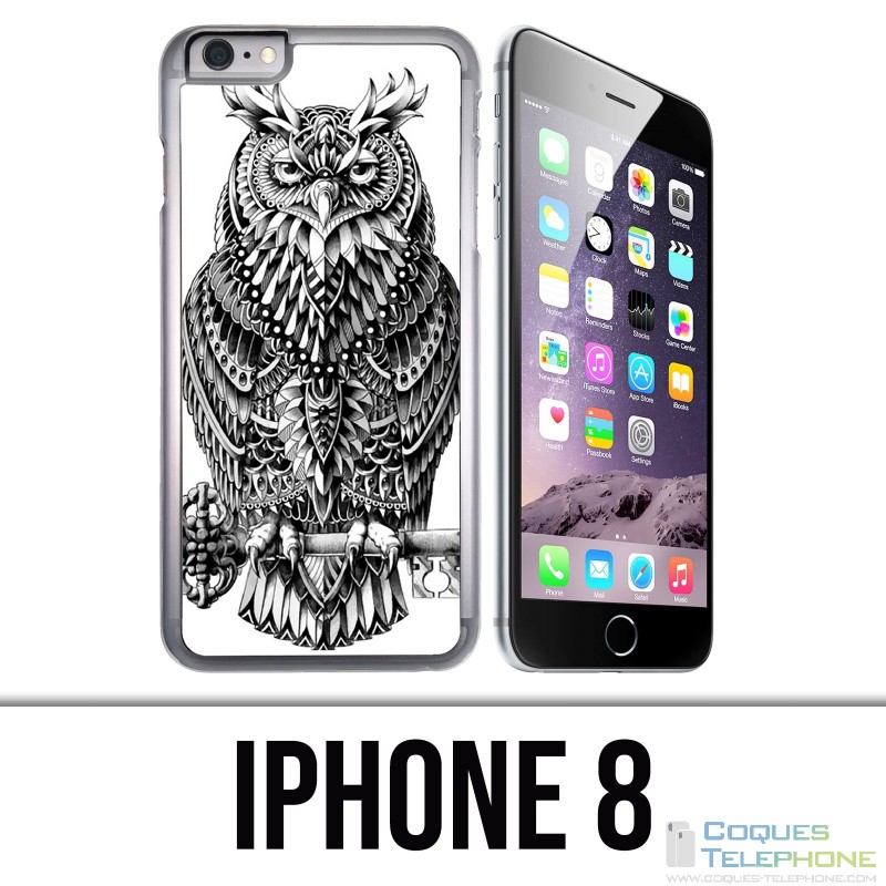 IPhone 8 Case - Owl Azteque