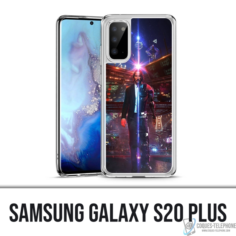 Samsung Galaxy S20 Plus Case - John Wick X Cyberpunk