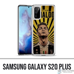 Custodia per Samsung Galaxy S20 Plus - Poster Ronaldo Juventus
