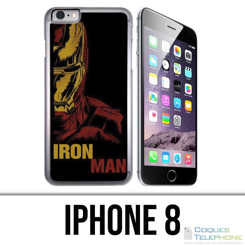 Custodia per iPhone 8 - Iron Man Comics