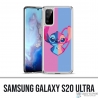 Coque Samsung Galaxy S20 Ultra - Stitch Angel Coeur Split