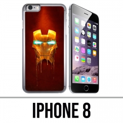 Custodia per iPhone 8 - Iron Man Gold