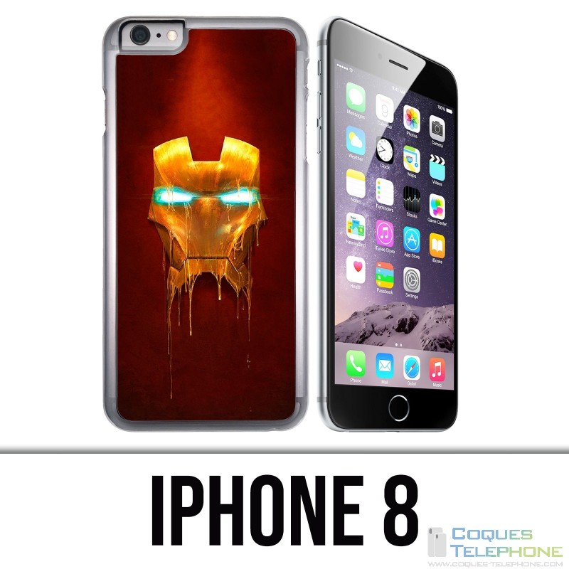 IPhone 8 case - Iron Man Gold