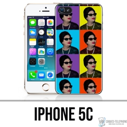 Coque iPhone 5C - Oum Kalthoum Colors